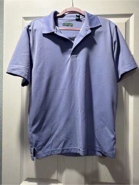 Cubavera Men's Lavender Polo Shirt